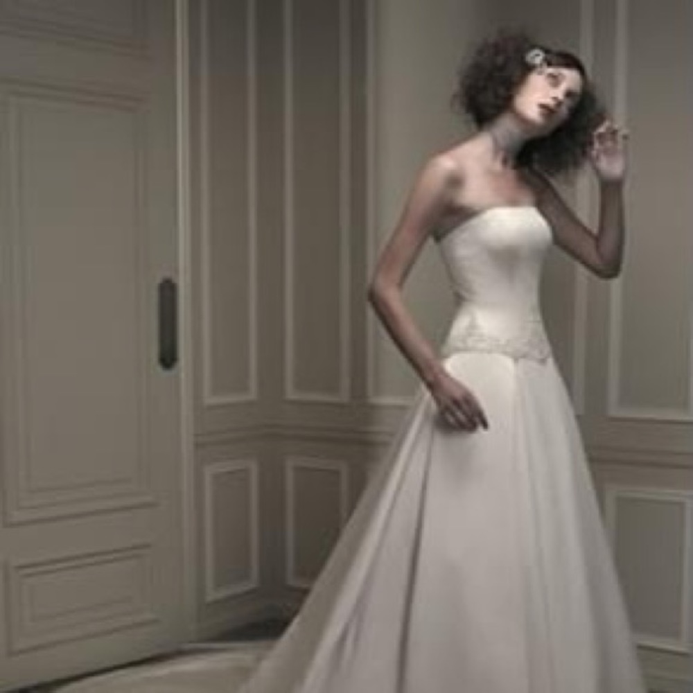 Casablanca Carissa Strapless Wedding Dress 1785